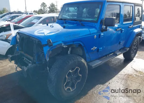 2014 Jeep Wrangler Unlimited Freedom Edition from USA, damaged, VIN 1C4BJWDG8EL235736